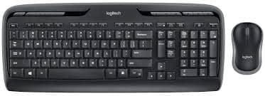 Wireless keyboard and mouse combo Logitech MK330, US layout