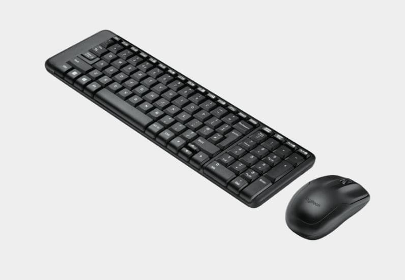 Wireless keyboard and mouse combo Logitech MK220, black, 920-003161