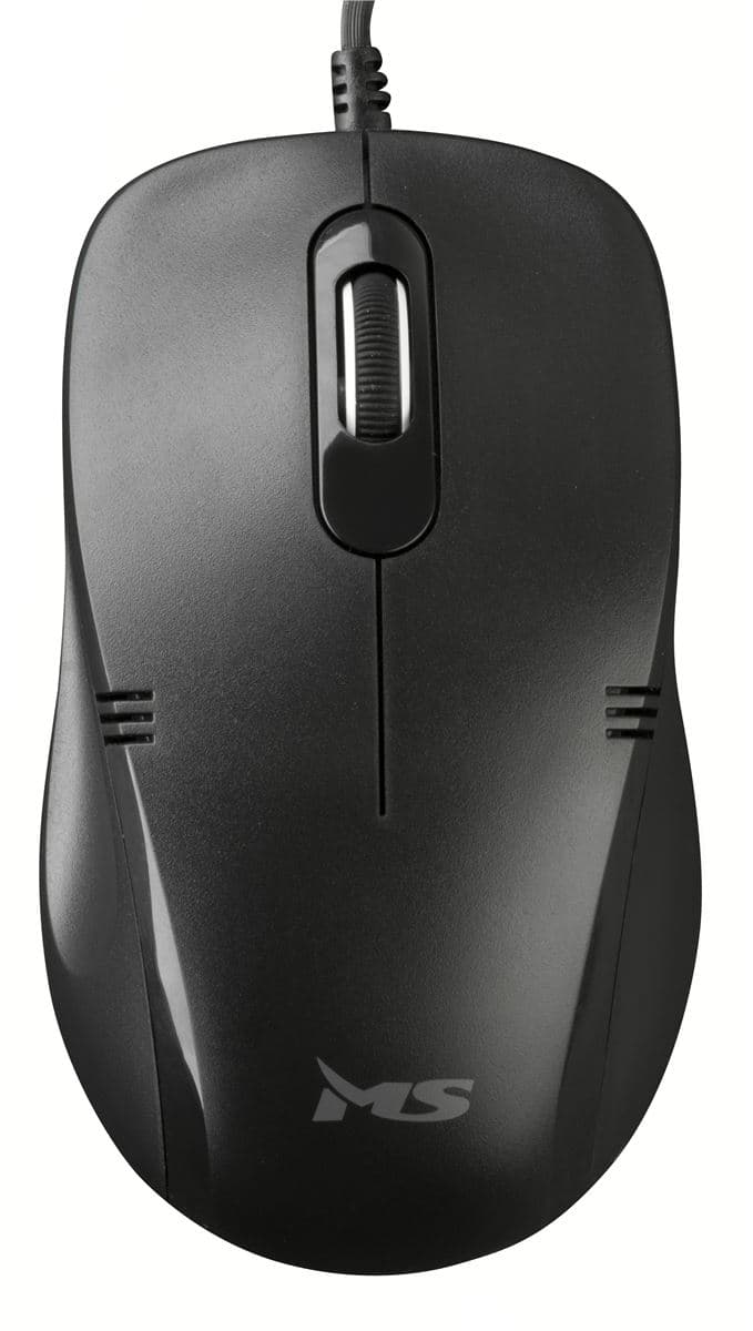 Mouse MS Focus C100, wired, optical, 1000 DPI, USB, black