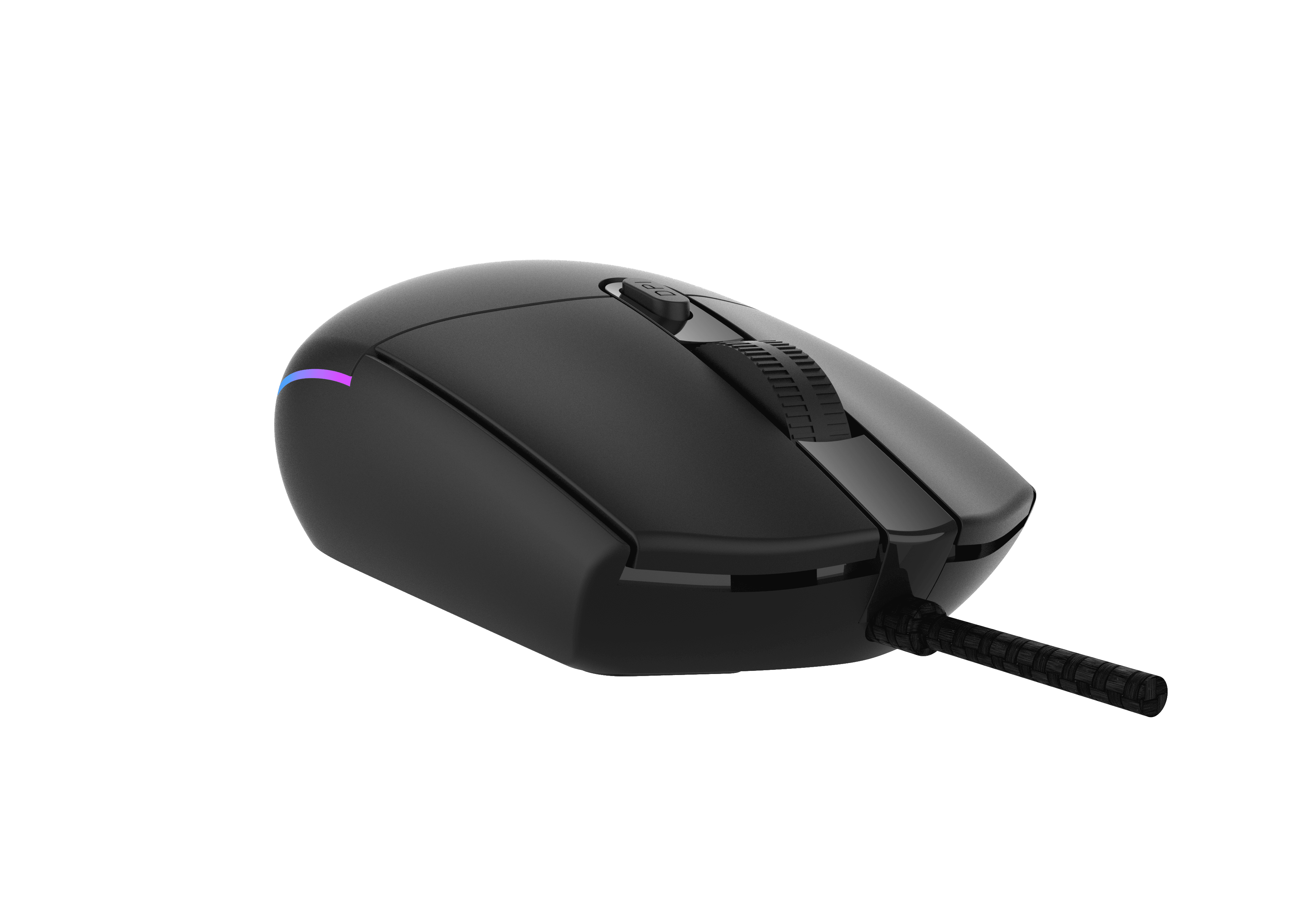 Gejmerski miš MS Nemesis T-100C, žični, 7200 DPI, RGB, crni