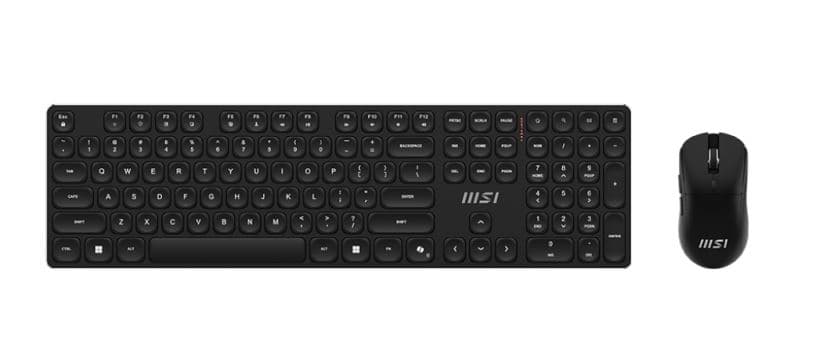 MSI FORGE K210 wireless keyboard and mouse combo