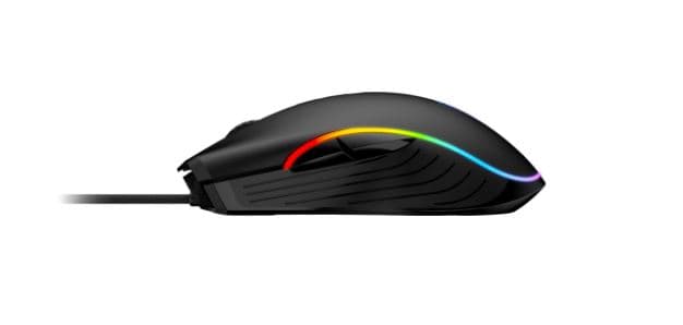 Žični gejming miš MSI FORGE GM300, 7200 DPI, RGB