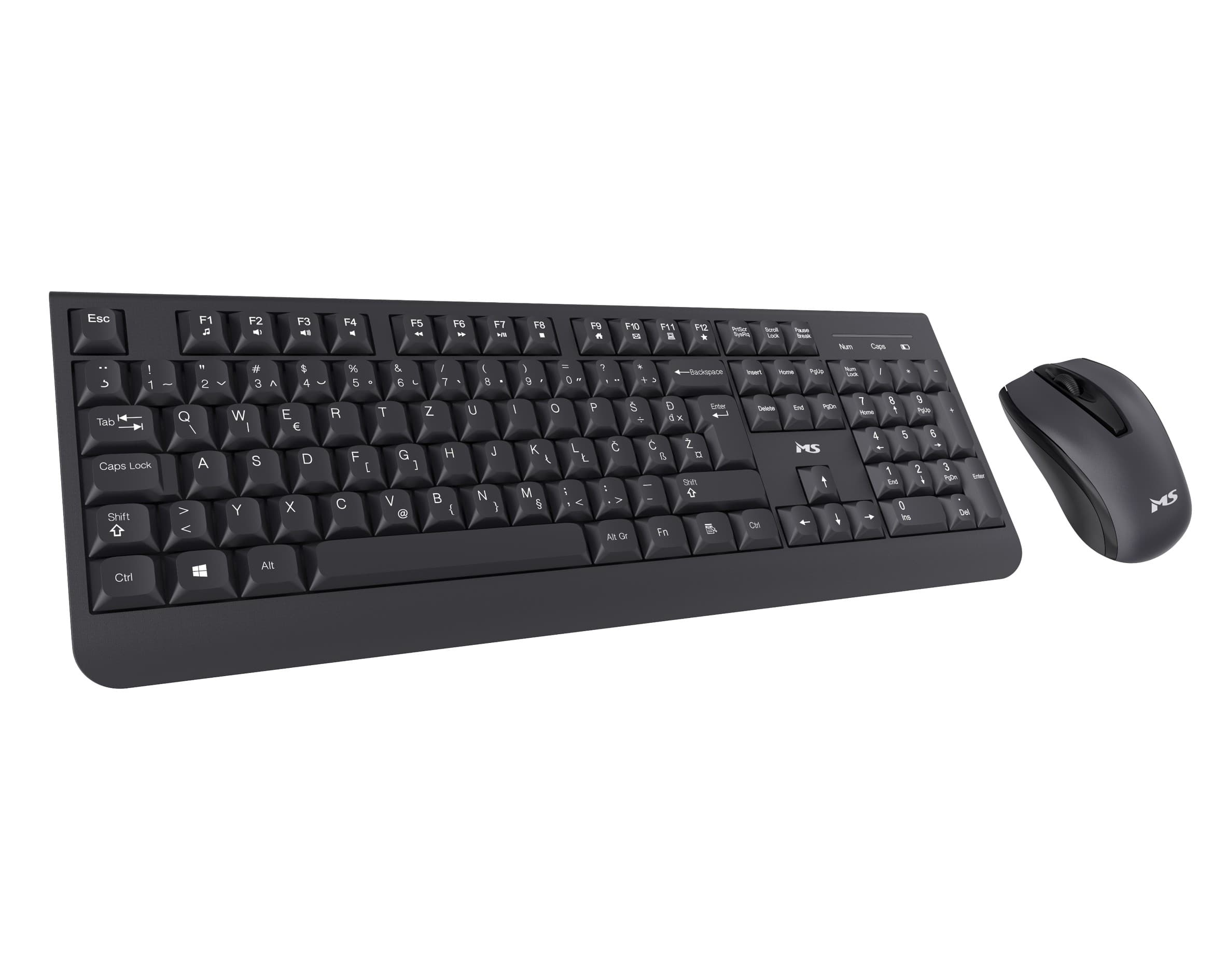 MS Alpha M300 wireless keyboard and mouse set, black